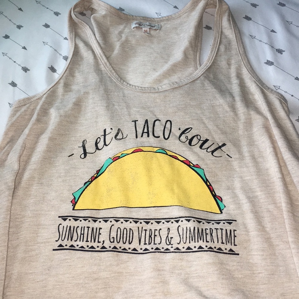 Red Camel Tank Top
